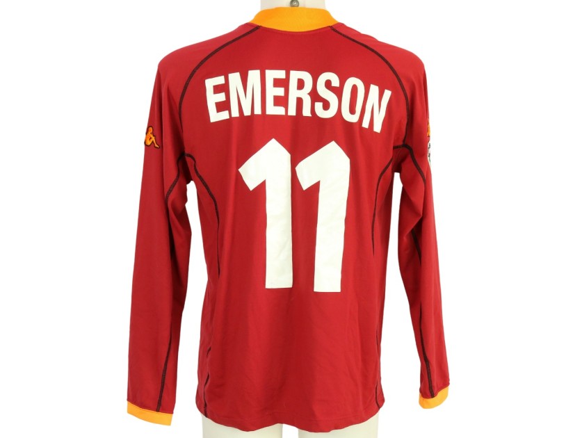 Emerson's AS Roma Issued Shirt, 2001/02