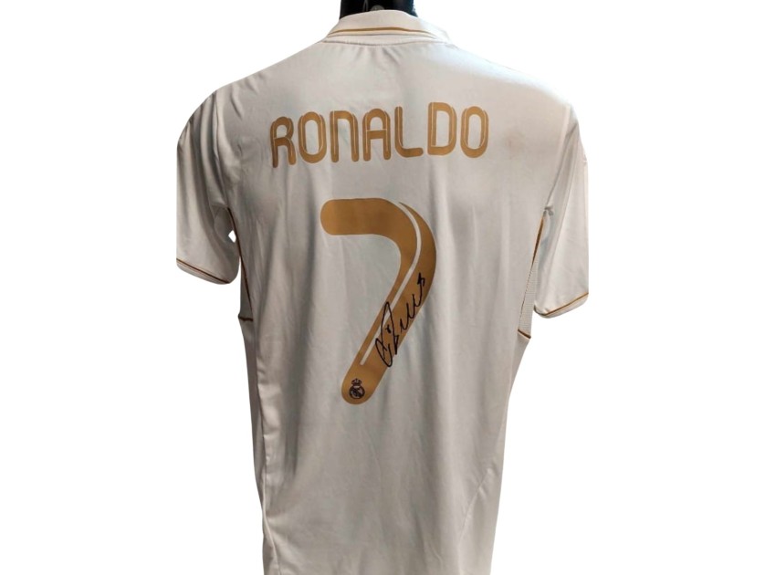 Maglia ufficiale Cristiano Ronaldo Real Madrid, 2011/12 - Autografata -  CharityStars