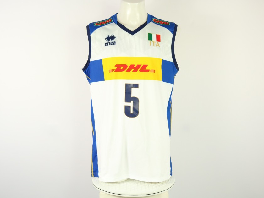 Men's National Team jersey - athlete Michieletto - of the 2022 Volleyball World Cup worn