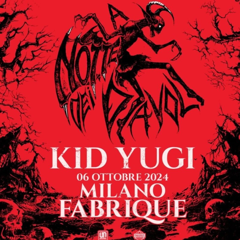 2 ingressi VIP per il Concerto Sold-Out di Kid Yugi al Fabrique di Milano 8 ottobre