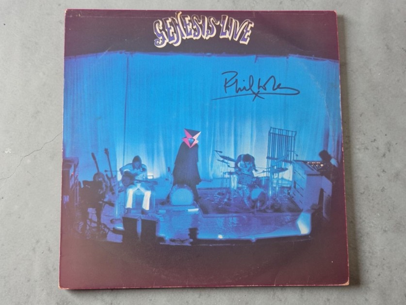 Phil Collins of Genesis Signed Vinyl LP