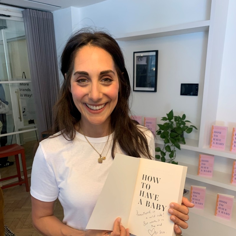 Signed Copy of Dr Sara Kayat’s New Book, ‘How to Have a Baby’