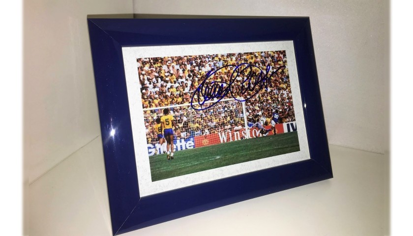 Paolo Rossi Signed Photograph