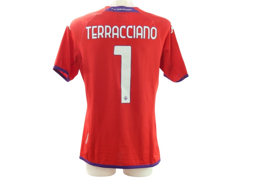 Terracciano's Match-Issued Shirt, Fiorentina vs West Ham Conference League Final 2023