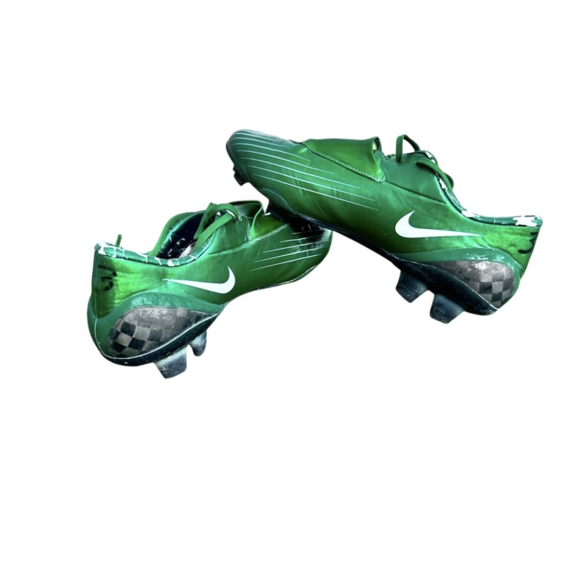 Amantino Mancini's Brazil Nike Match-Worn Football Shoes