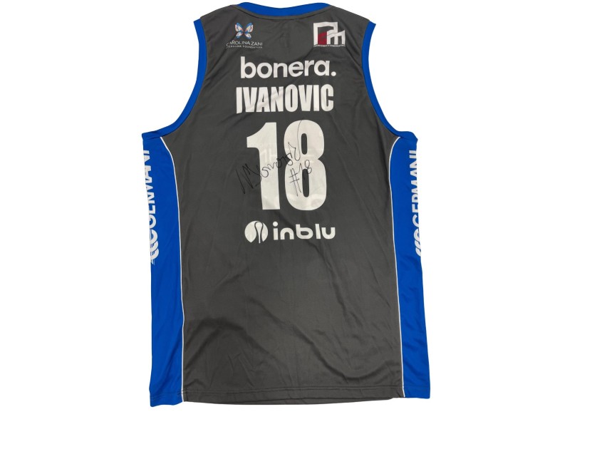 Ivanovic's Germani Brescia vs Olimpia Milano Signed Unwashed Set, Coppa Italia 2025