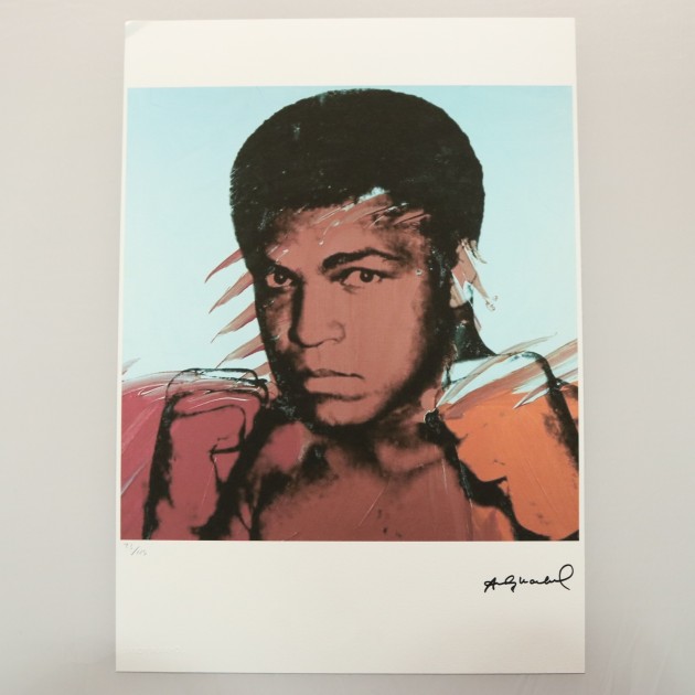 Andy Warhol "Muhammad Ali" Signed Limited Edition