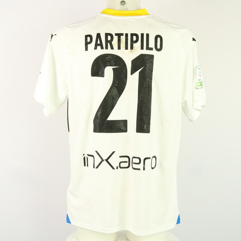 Partipilo's Unwashed Shirt, Cosenza vs Parma 2023 - Patch 110 Years