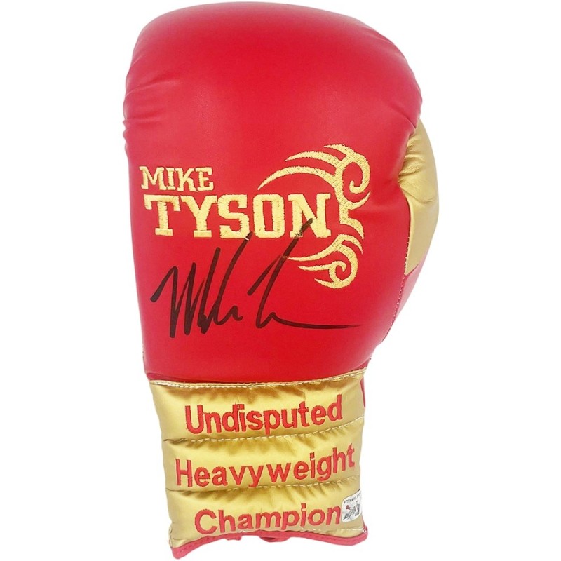 Guantone da boxe firmato da Mike Tyson
