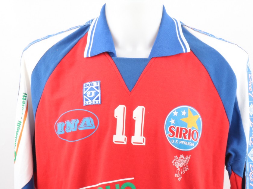 Ferretti Volley Worn Match Shirt, Perugia '80s 