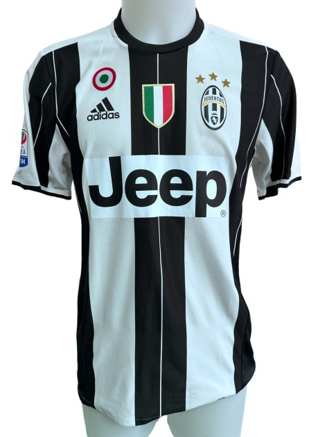 Maglia Asamoah Juventus, unwashed 2016/17