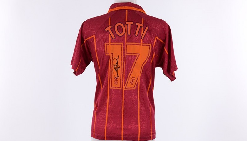 Francesco Totti's Signed 1996/97 Shirt