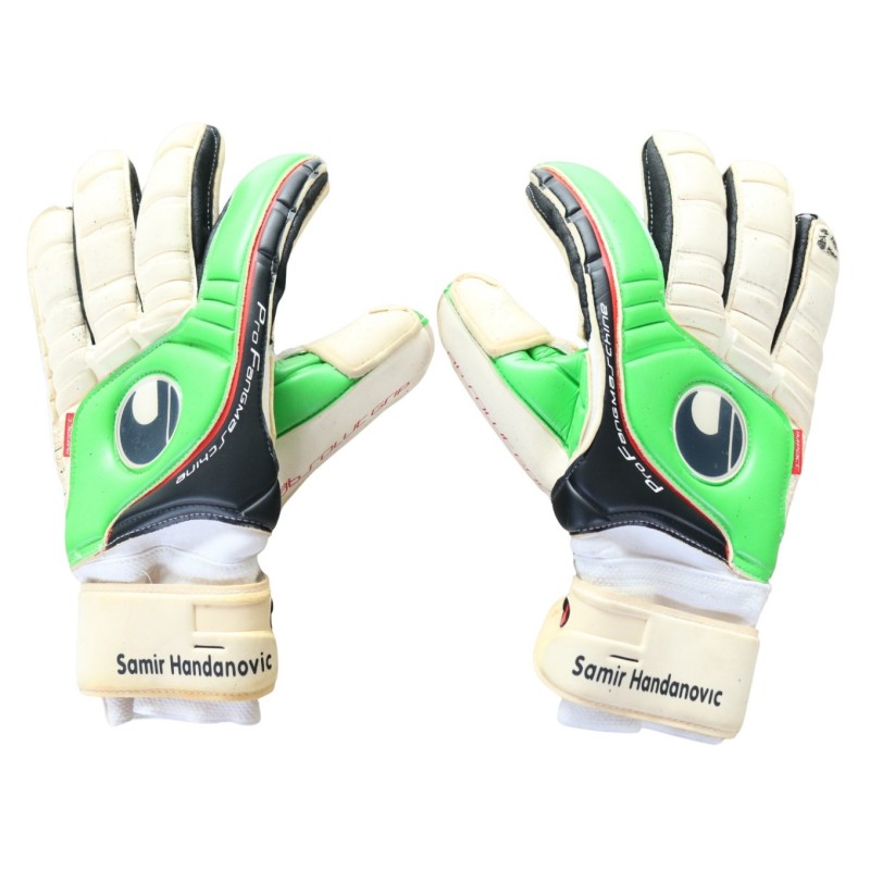 Samir Handanovic's Uhlsport Worn Gloves