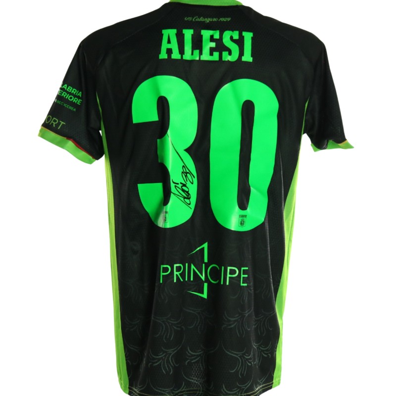 Maglia Alesi Unwashed Padova vs Catanzaro, 2026 - Autografata