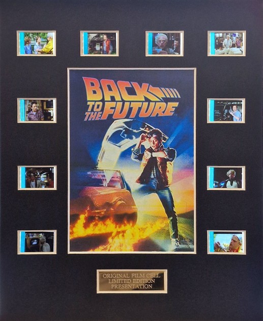 Maxi Card con frammenti originali della pellicola Back To The Future