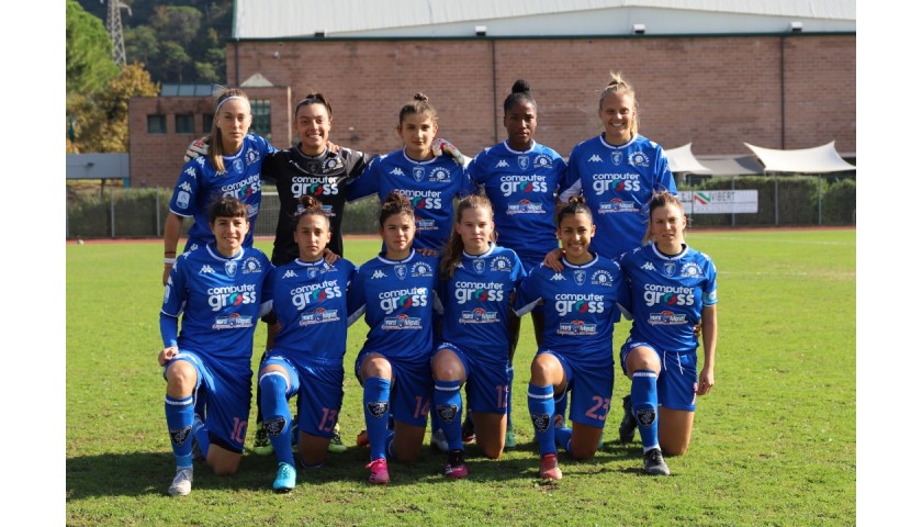 Morreale's Match Issued and Signed Kit, Empoli-Lazio 2021 - Breast Cancer Campaign