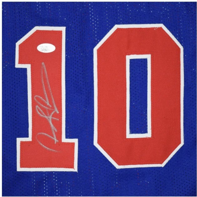 Dennis Rodman Signed Detroit Basketball Jersey - CharityStars