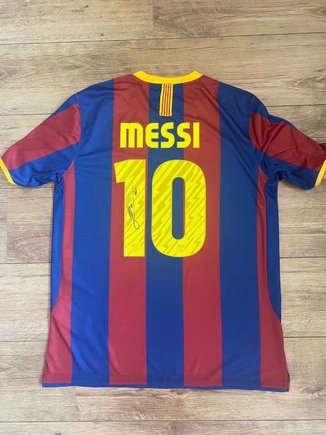 Messi's Official Argentina Signed Shirt, 2010 CharityStars