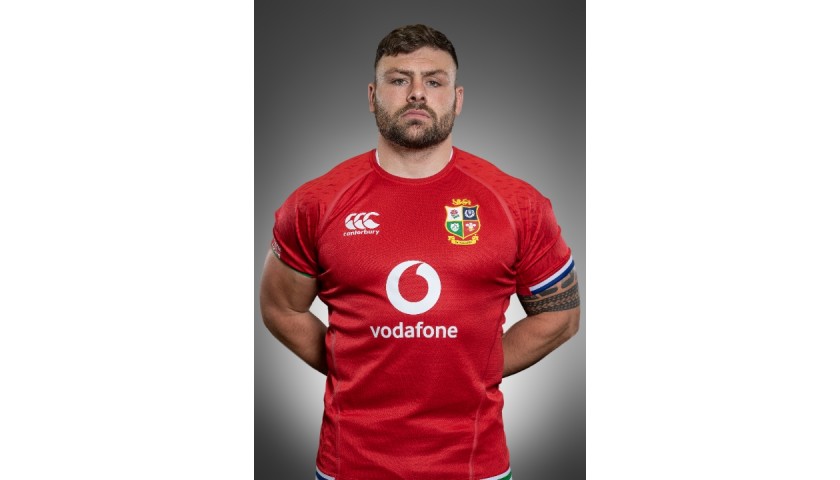 Lions 2021 Test Shirt - Worn and Signed by Rory Sutherland