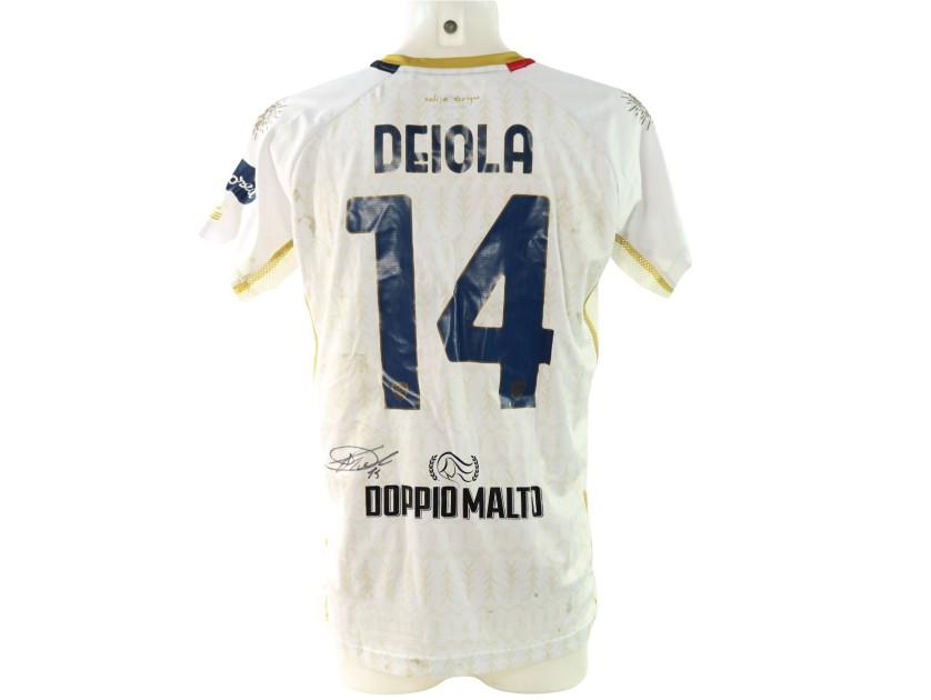 Maglia Deiola Venezia vs Cagliari Unwashed, 2024 - Autografata