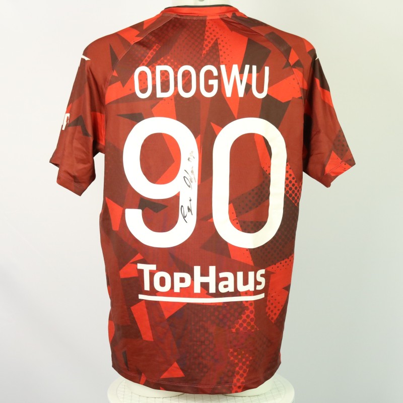 Odogwu's Signed Unwashed Shirt, Sudtirol vs Brescia 2023