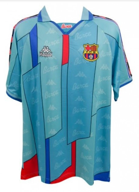 Ronaldo Nazario Signed Barcelona Away 1996-1997 Shirt