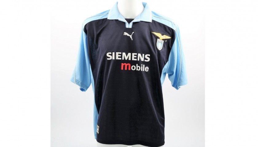 Giannichedda's Lazio Match-Issue/Worn 2002/03 Shirt