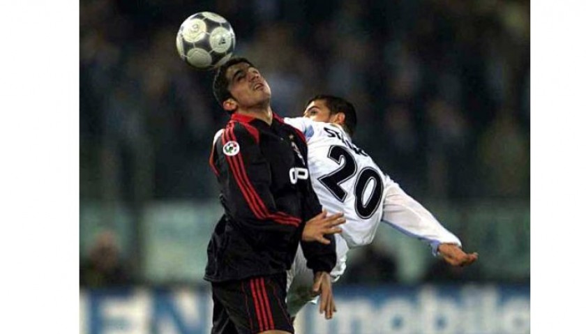 Gattuso's AC Milan Match Shirt, 2000/01