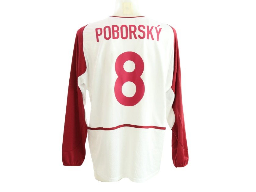 Poborosky's Sparta Prague Match-Issued Shirt, UCL 2004/05
