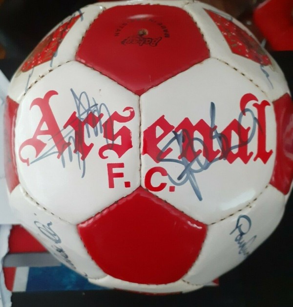 Arsenal 1993 Double Cup Winners Signed Football