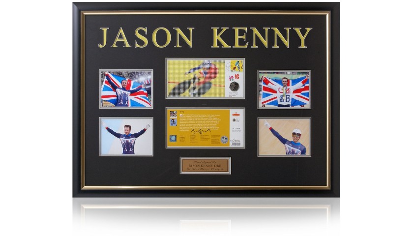 Jason Kenny Signed Cycling Coin Presentation London 2012 Olympics