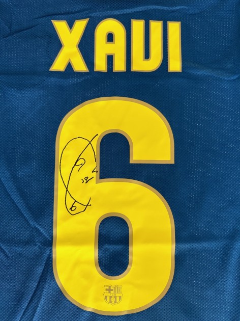 Xavi's Barcelona 2009 Signed Shirt