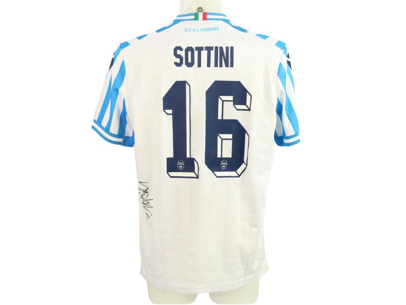 Sottini's Signed Unwashed Shirt, SPAL vs Lucchese 2024 