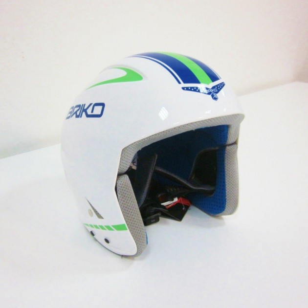 Ski helmet signed by Ivan Origone