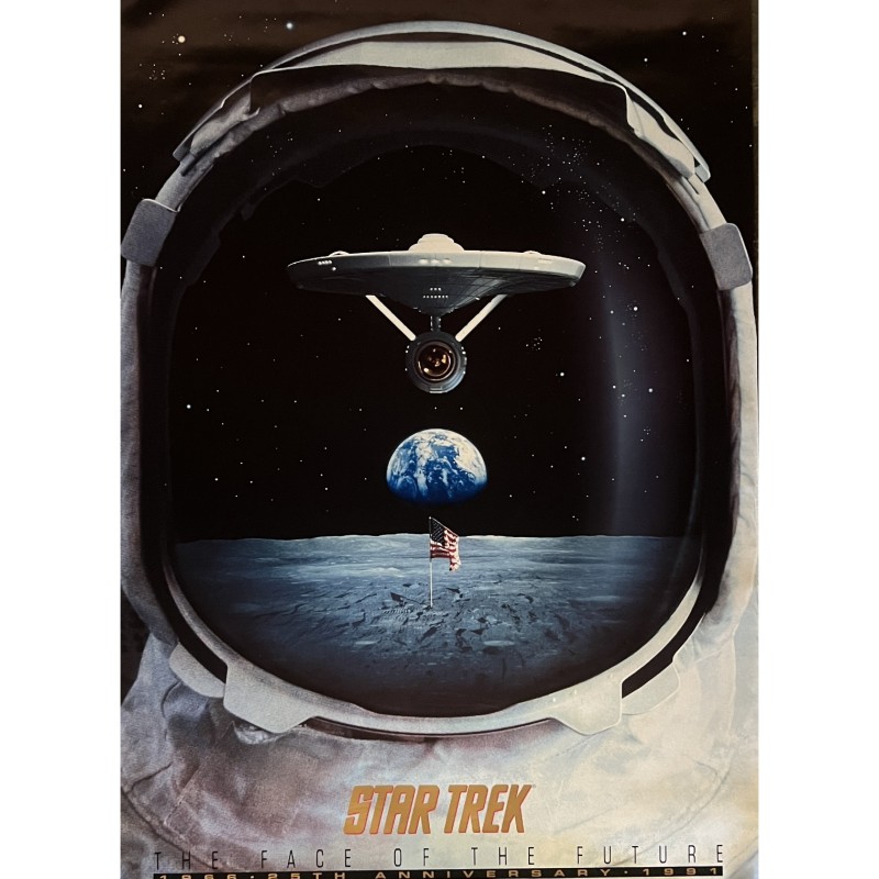 Star Trek: The Face of the Future – 25th Anniversary (1966–1991) Original Poster