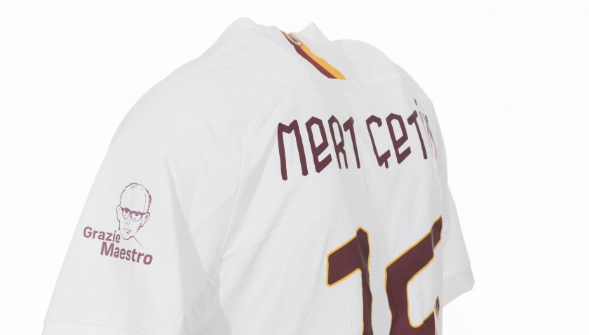 Cetin's Match-Issued Shirt, Roma-Parma - "Grazie Maestro"