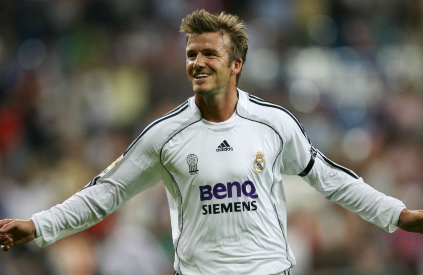 Beckham's Real Madrid Worn Shirt, 2006/07