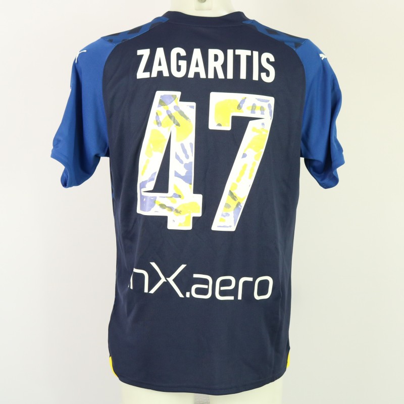 Maglia gara Zagaritis, Parma vs Catanzaro 2024 "Always With Blue"