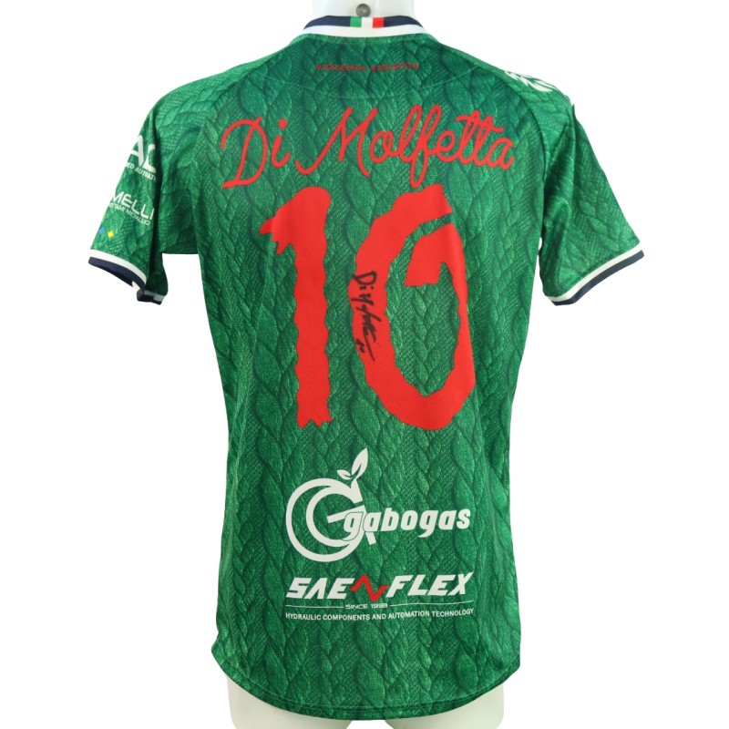 Di Molfetta's Signed Unwashed Shirt, "Special Edition" Feralpisalò vs Triestina 2024