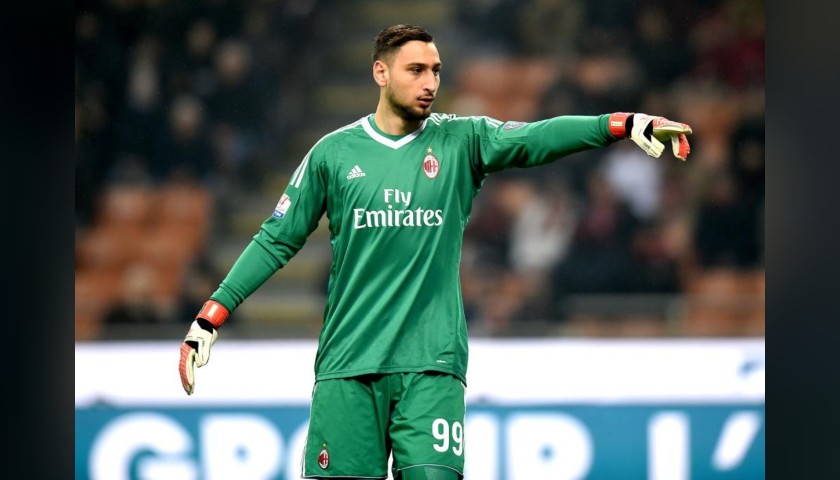 Maglia Ufficiale Donnarumma Milan, 2017/18 - Autografata