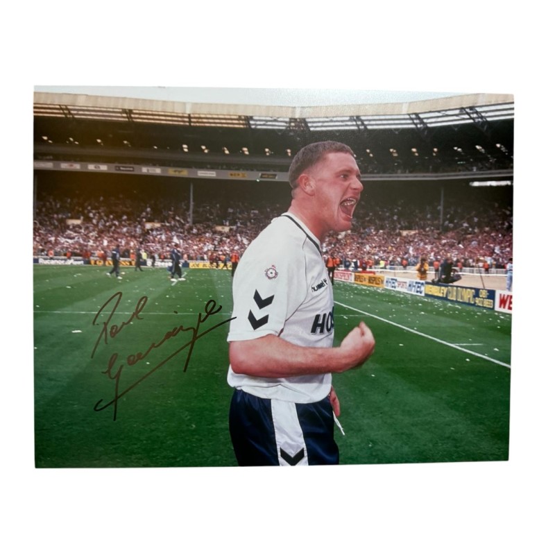 Paul Gascoigne Signed Picture