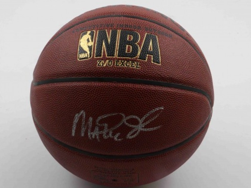 Official NBA Basketball Signed by Magic Johnson