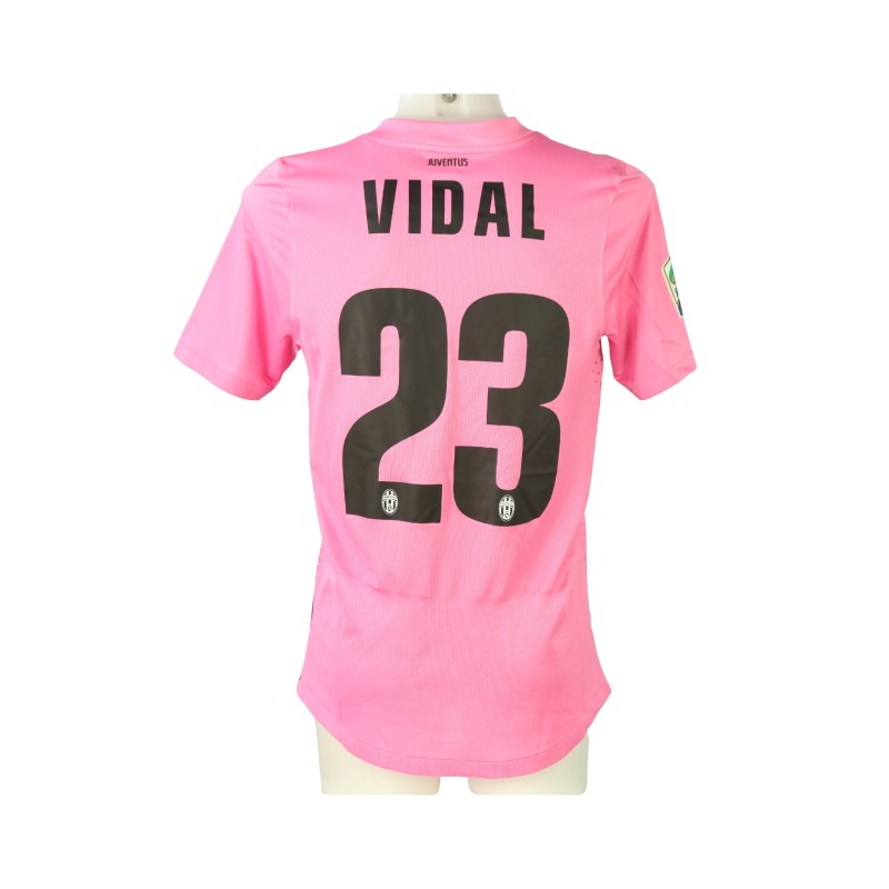 Vidal's Juventus Match-Issued Shirt, 2012/13