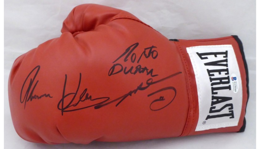 Boxing Legends Signed Glove