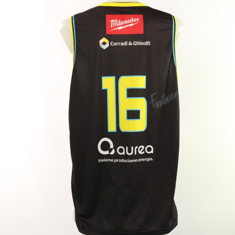 Completo unwashed Estra Pistoia vs Vanoli Cremona 2025 - Autografato