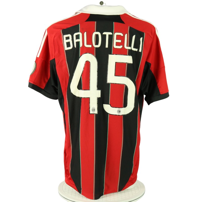 Balotelli Official AC Milan Shirt, 2012/13