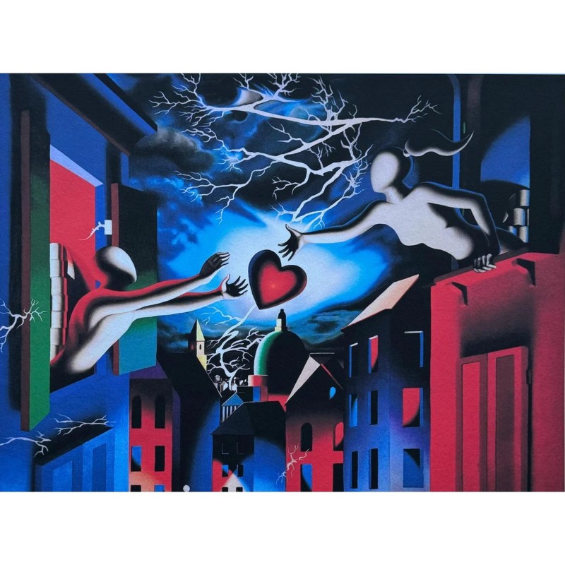 "Night passion" by Mark Kostabi