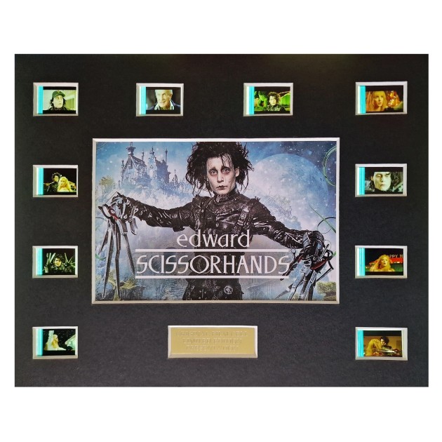 Maxi Card with original fragments from the film Edward Scissorhands
