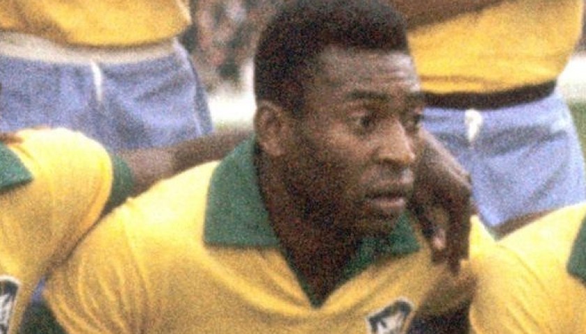 Pelé Brazil World Cup 1970 Signed Shirt