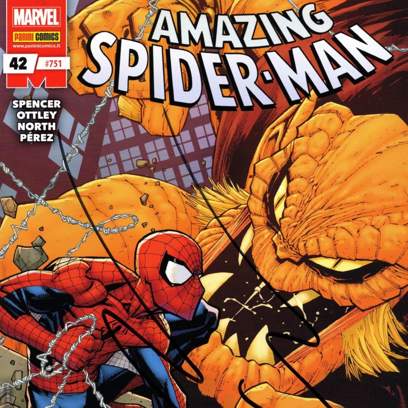 Amazing Spider-Man Comic Signed by Andrew Garfield